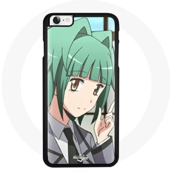 Funda Maniacase Para Iphone 8 Chibi Kaede Kayano Assassination Classroom Negro-image