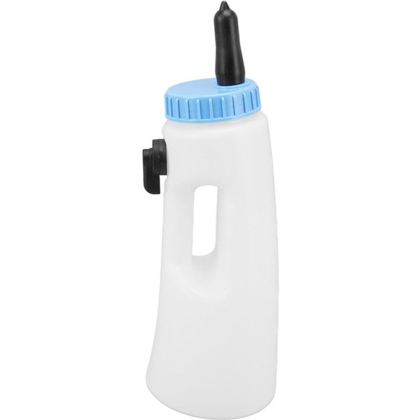 BiberóN Vertical Para Terneros De 2.5L Con Asa Sellado Fuerte BiberóN De PE Para Crianza De Terneros Para Corderos White-image