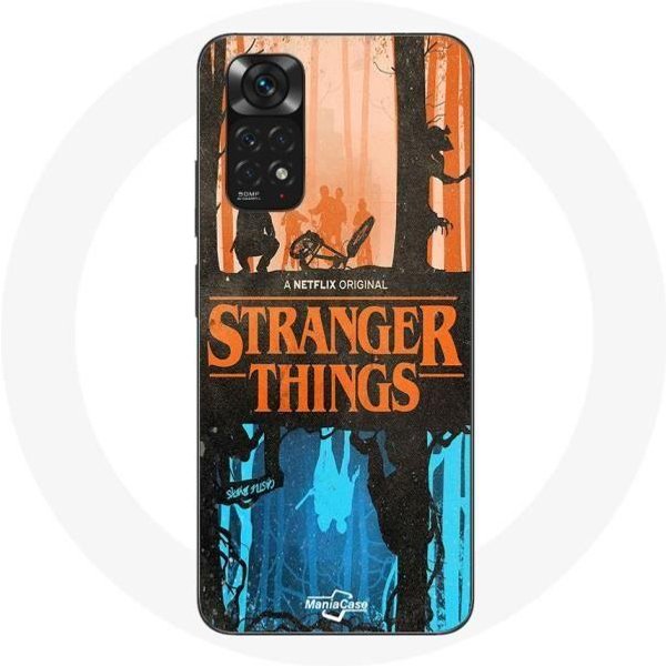 Funda Para Xiaomi Redmi Note 11S Stranger Things Cubierta De Los Amigos-image