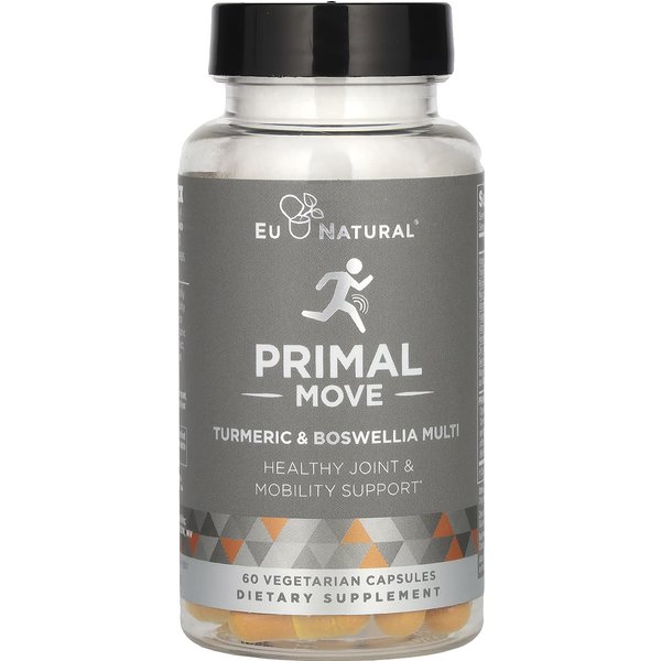 Eu Natural, Primal Move, CúRcuma Y Boswellia MúLtiple, 60 CáPsulas Vegetales-image