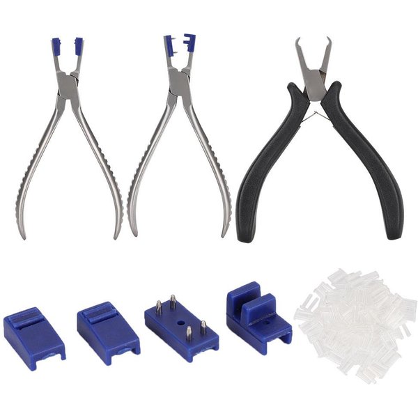 3 Piezas Alicates Para Gafas Sin Montura Alicates Para Ajustar Gafas óPticas Kit De ReparacióN-image