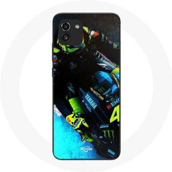 Funda Para Samsung Galaxy A03 Valentino Rossi Piloto De Carreras Moto Gp-image