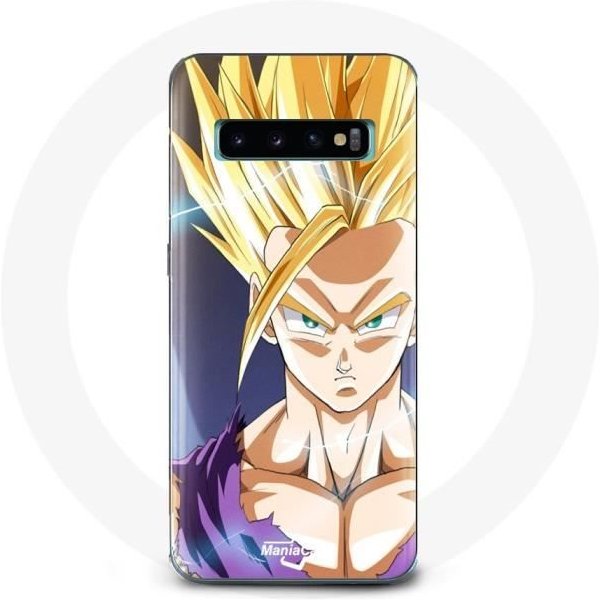 Funda Para Samsung Galaxy S10 Plus Dragon Ball Manga Sangoku Cara Enfadada-image