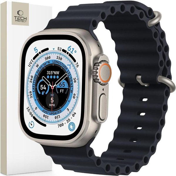 Tech-Protect Iconband Pro Apple Watch 6 / 7 / 8 / 9 / 10 / Se / Ultra 1 / 2 (44 / 45 / 46 / 49 Mm) Negro Gray-image