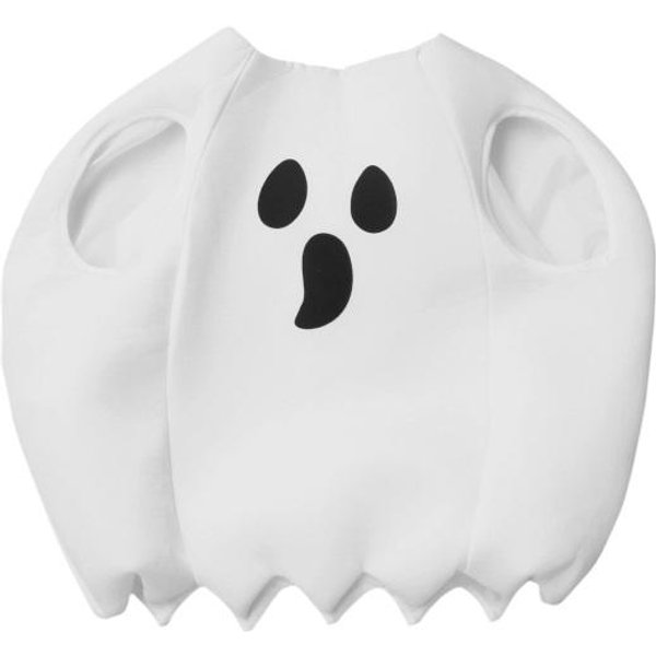 MięKka Przyjazna Sukienka Ducha Na Przedszkolne Przedstawienie Kostium Poncho Na Halloween Dzieci DorośLi, Straszny BiałY PłAszcz Praktyczne Ubranie Domowe Kostium Ducha One Size A Black-image