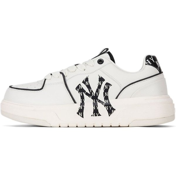 MLB Chunky Liner Naked Eye 3D Retro Kwiatowe Sportowe Niskie Trampki Unisex Trampki Off-White 3ASXCLR3N-50WHS 38 White-image