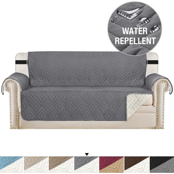 1 2 3 4 Osobowa Wodoodporna Narzuta Na Sofę Pet Dog Kids Sofa Mata Narzuty Na Kanapę Na Meble Do Salonu Protector Covers 1 Seater Gray-image