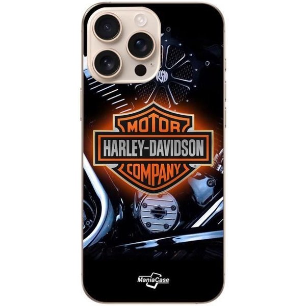 Funda Iphone 16 Pro Motocicletas Harley Davidson Logo Maniacase-image