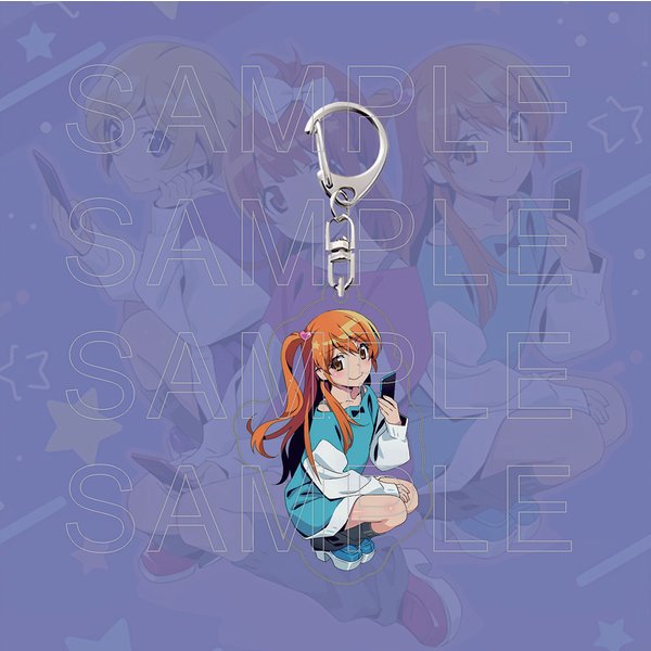 Soporte AcríLico Y Llavero Pretty Rhythm Aurora Dream, Figura De Anime Aira Rizumu Mion DecoracióN De Escritorio Y Colgante Para Bolso, Regalo De Cosplay 6-15Cm Blue-image