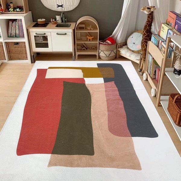 Wielofunkcyjny Dywan AntypośLizgowy Do Salonu Biura Sypialni Pokoju DziecięCego Dekoracja Domu Dywan PodłOgowy Wszechstronny Dywan Obszarowy 80*160Cm-image