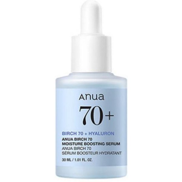 Anua Serum Potenciador De Humedad De Abedul 70 – Serum Hidratante Glow Para Piel Seca Y Sensible 30Ml White-image