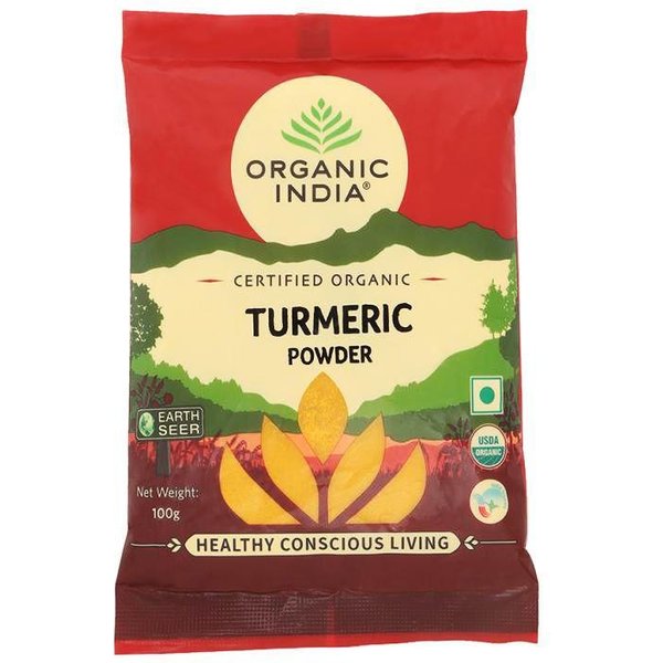 CúRcuma Molida (100 Gramos), Polvo De CúRcuma OrgáNico, India OrgáNica-image