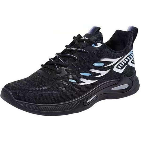 Zapatos De Moda Nuevos OtoñO E Invierno Transpirables Tejido Volador Zapatos De Red De Pesca Estudiante Corriendo Casual Deportivos De Moda Zapatos De Hombre 44-image