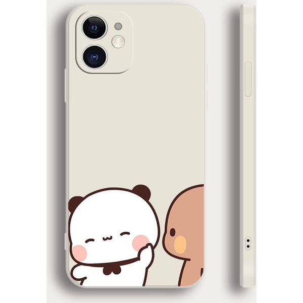 Bubu Dudu KreskóWkowe Przezroczyste Etui Na Iphone 16 15 11 12 13 14 Pro Max MięKki TPU Silikonowy Na X XR XS Max Tylna Pokrywa Przezroczyste Etui For Iphone XR-image
