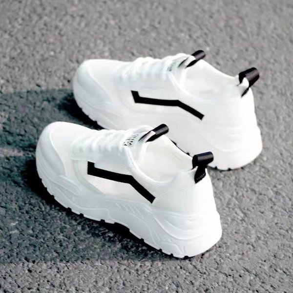 Obuwie Damskie Letnie BiałE Buty Buty Netto Moda OddychająCe Siatkowe Buty Sportowe 40 Czarny-image