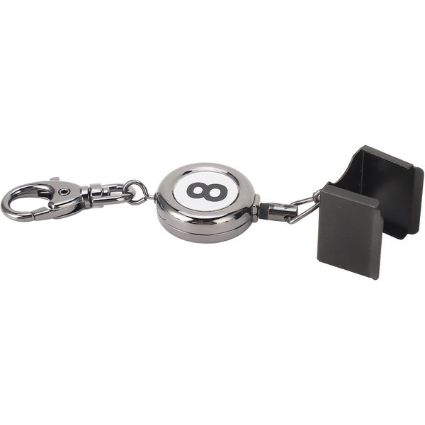 Portatiza De Tiza De Billar Negro TelescóPico AutomáTico 48Cm Estuche PortáTil Para Tiza De Taco De Billar Para Billar-image