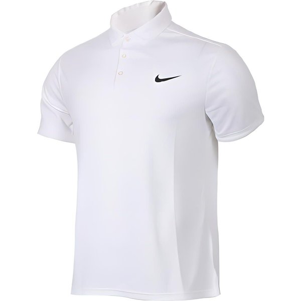 Nike Koszulka Polo MęSka Z KróTkim RęKawem W Jednolitym Kolorze BiałA 830850-103 XXL White-image