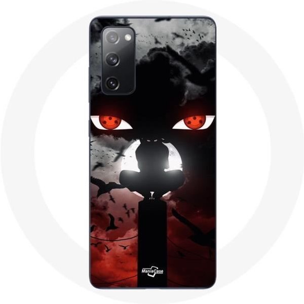 Funda Para Samsung Galaxy S20 FE Itachi Uchiwa Naruto Arte Anime-image