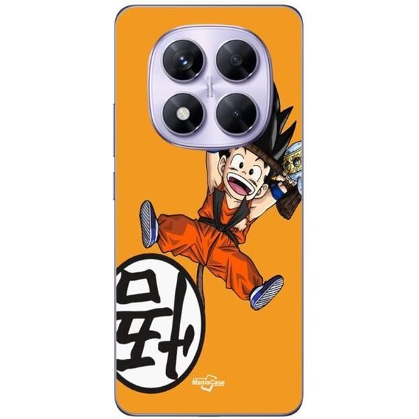 Funda - Maniacase - Xiaomi Redmi Note 14 Pro 5G - Dragon Ball - Flexible - Naranja-image