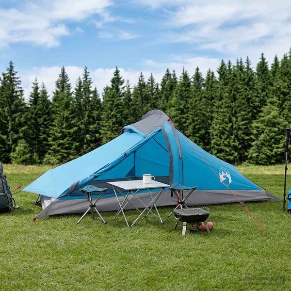 Tienda De Trekking Azul Para 2 Personas De PoliéSter 185T Con Recubrimiento De PU-image