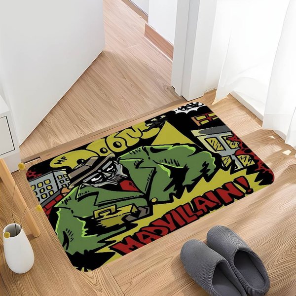 Singer MF Doom Dywaniki Do Pokoju Retro Wielokrotny WybóR Dywan Do Salonu Kuchni AntypośLizgowy Dywanik Powitalny 50X80Cm-image