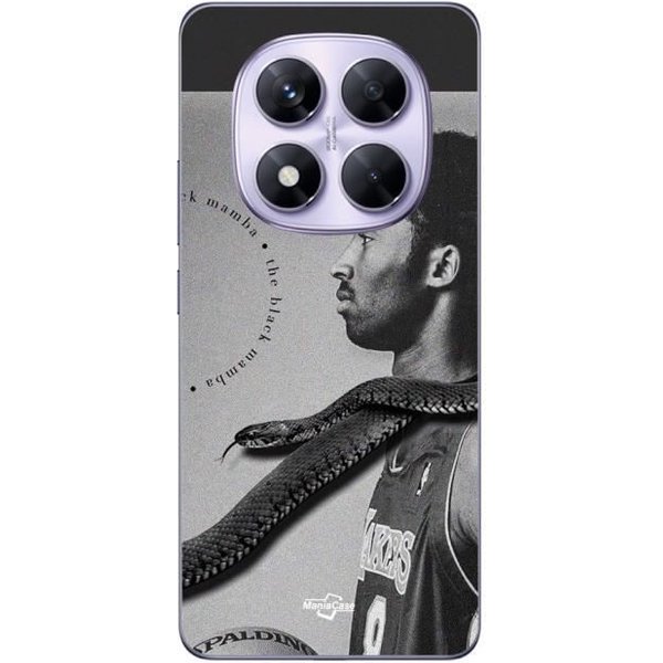 Coque - Maniacase - Xiaomi Redmi Note 14 Pro 5G - Noir - Souple - Sportif Negro-image