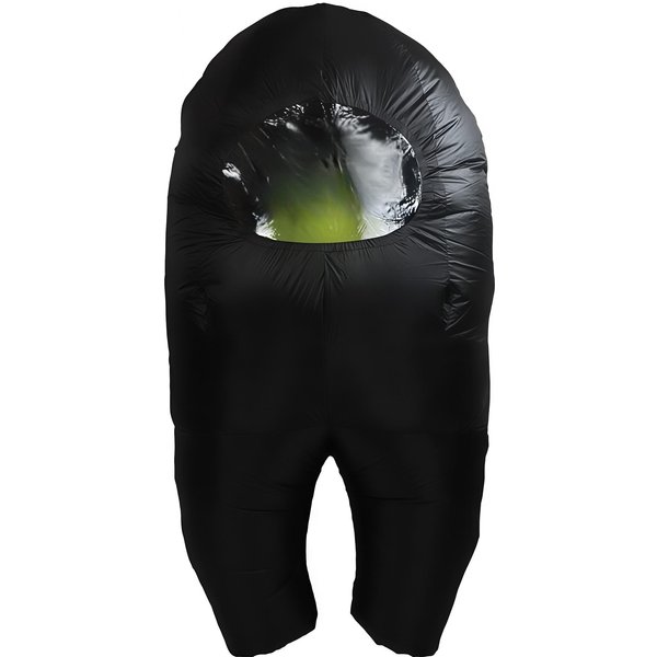 Disfraz Inflable De Hombre Lobo Among Us Para Fiesta Y Juego De Rol Adult 150-190Cm Black-image