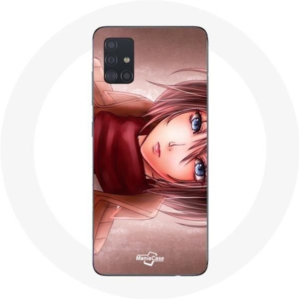Funda Para Samsung Galaxy A71 Mikasa Ackerman Ataque A Los Titanes Serie Anime JaponéS-image