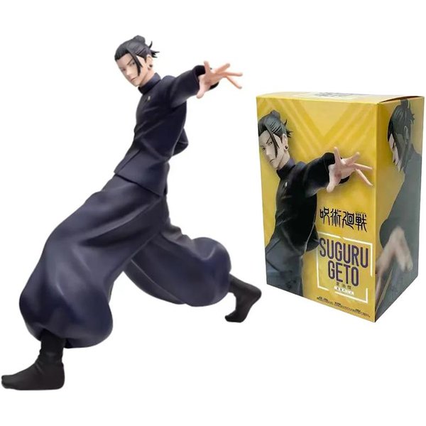 Figura Anime Jujutsu Kaisen TapóN Para Fideos Satoru Gojo Figura De AccióN Geto Suguru Figura Pvc Modelo De ColeccióN Para Adultos Juguetes-image