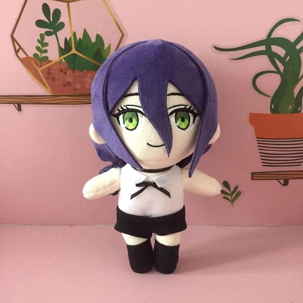 MuñEco De Peluche Anime Makima Juguete ÁNgel Demonio Poder Higashiyama Kobeni Hayakawa Aki Mitaka Asa Reze Denji Suave Relleno Fans Regalo Para NiñAs 20Cm-image