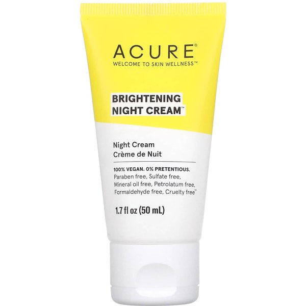 Acure, RozjaśNiająCy Krem Na Noc, 50 Ml (1,7 Uncji Uncji)-image