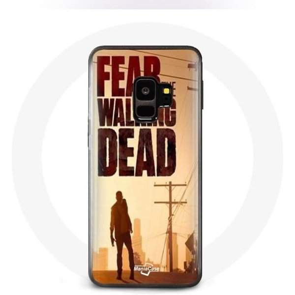 Funda - Maniacase - Samsung Galaxy S9 - Flexible - Negra - Fear The Walking Dead-image