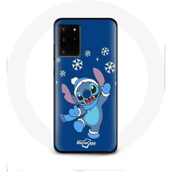 Funda - Samsung - Galaxy S11 Plus - Flexible - Stitch Nieve Navidad - Azul Azul-image