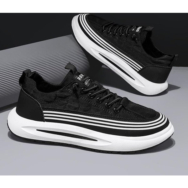 Zapatos Casuales De Moda Para Hombre Transpirables Ligeros Zapatos Deportivos Tela De Seda De Hielo CóModos Zapatillas De Caminar Para Hombre Zapatos Deportivos 39 Gray-image