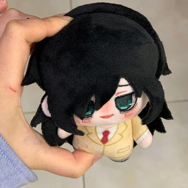 10 Cm Watamote Kuroki Tomoko Pluszowa Lalka KreskóWka Anime Nadruk CiałO Rozgwiazdy Wypchana Zabawka WisząCy Wisiorek Brelok Prezenty Urodzinowe 10CM-image