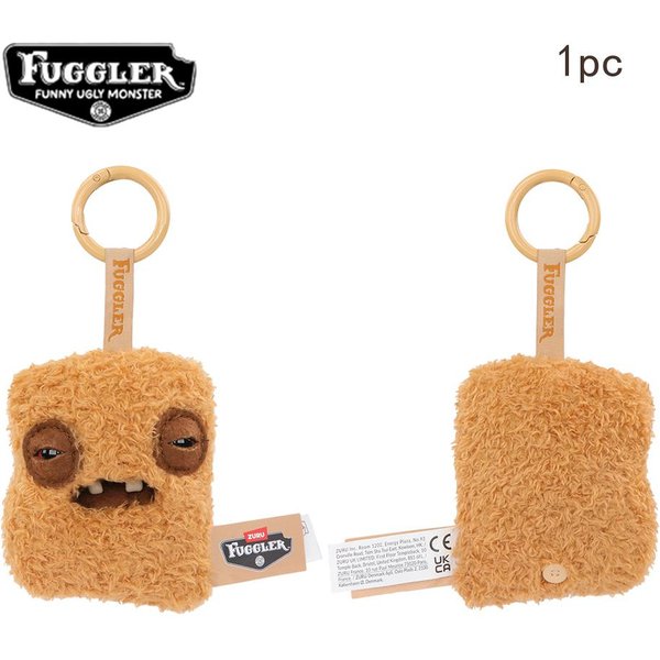 Oryginalna Pluszowa Zabawka Fuggler Fugg Nuggets Kurczak PułKownik Nuggetsy 8,5-9,5 CM Brzydki PotwóR Wypchana Lalka Peluche Prezenty Beige-image