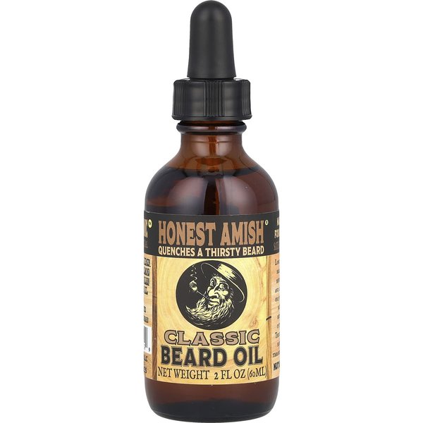 Honest Amish, Olejek Do Brody, Klasyczny, 2 Uncje PłYnu (60 Ml) Black-image