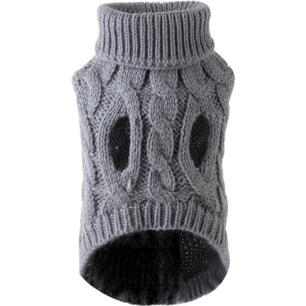 Swetry Dla SzczeniąT Dla MałYch śRednich PsóW I KotóW Ubrania Zimowe CiepłE Dla ZwierząT Domowych Golf Chihuahua Kamizelka PłAszcz Teddy French Bulldog Kurtka S-image