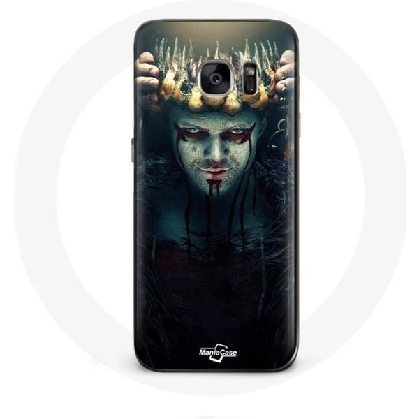 Funda - Vikings - Samsung Galaxy S7 - RíGida - Negra - ProteccióN-image