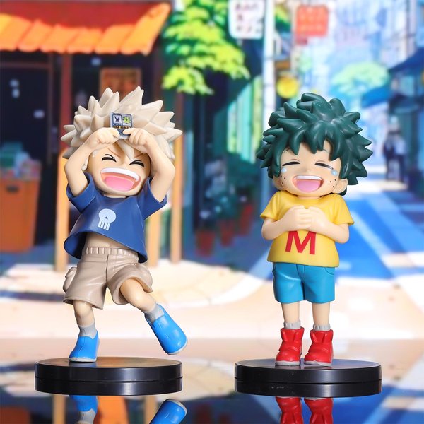MóJ Bohater Izuku Bakugou Figurka Akcji Anime Kolekcjonerska Figurka Figurki Do Ekspozycji Figurki Anime Prezenty Na BożE Narodzenie śWietne Do Codziennego UżYtku Multikolor-image