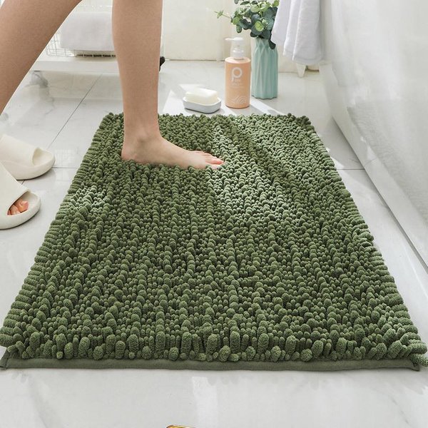 Dywanik łAzienkowy Z Mikrofibry Super ChłOnny AntypośLizgowy Odporny Na Zabrudzenia Domowy Dywanik PodłOgowy Do Toalety łAzienki 1PC 43X120Cm-image