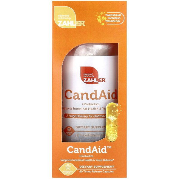 Zahler, Canaid, ProbióTico + 60 CáPsulas De LiberacióN Prolongada-image