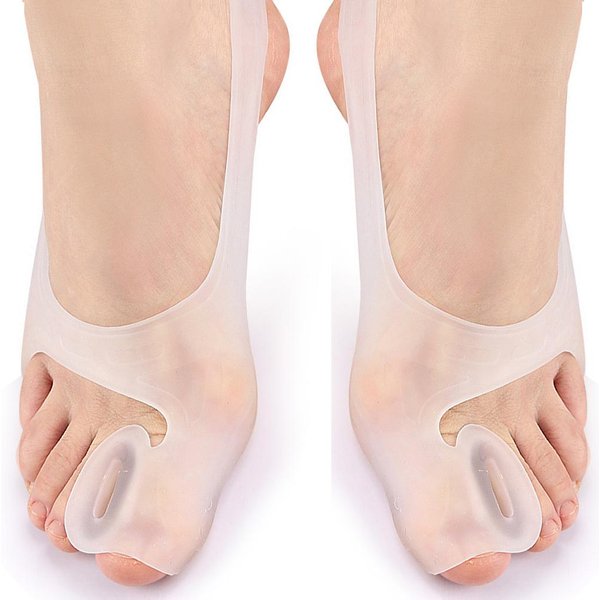 1/2 Piezas Corrector De Juanetes Para Mujeres Hombres Enderezador Del Dedo Gordo Del Pie Soporte Para Alivio De Juanetes FéRula Correctora De Hallux Valgus Para Uso Diurno Nocturno-image
