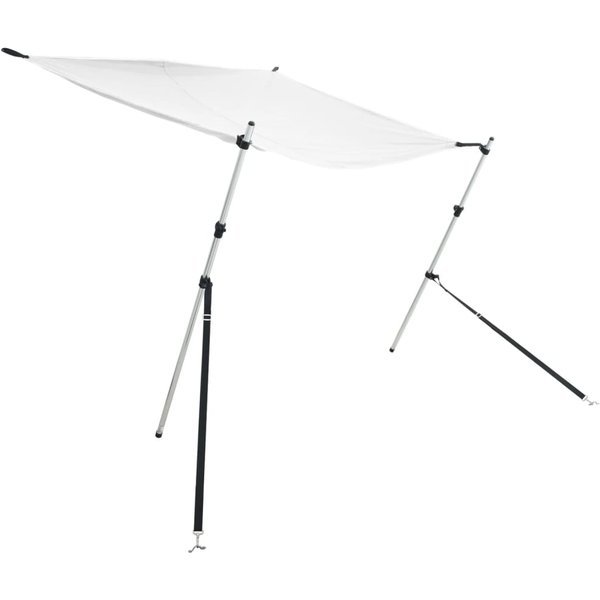 ExtensióN De Parasol T-Top Blanca 170 X 170 X (115 183) Cm-image