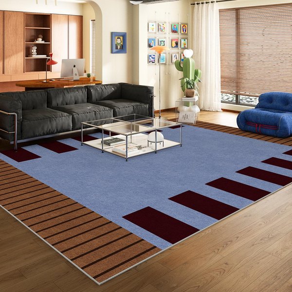Kolor Dopaminowy Dekoracja Salonu Dywan DużE Dywany Do Sypialni Prać MożNa Mata PodłOgowa Do Salonu AntypośLizgowa Garderoba MięKki Dywan 80X160Cm-image