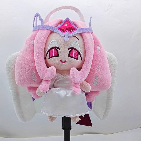 Juguete De Peluche 30Cm Cookie Run Kingdom Galleta Vainilla Pura MuñEco Relleno AzúCar Eterno Juguete PeriféRico De Juego De CumpleañOs Regalo Coleccionable-image