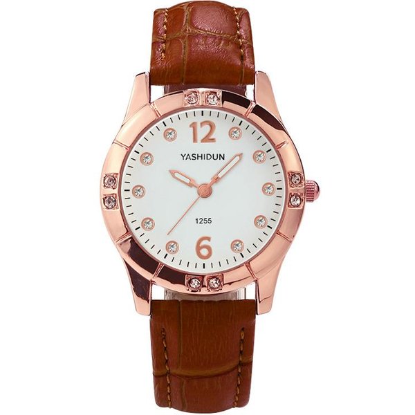 Reloj De Mujer Reloj De Mujer Reloj De Temperamento Reloj De Estudiante Reloj De Cuarzo De Moda Simple-image