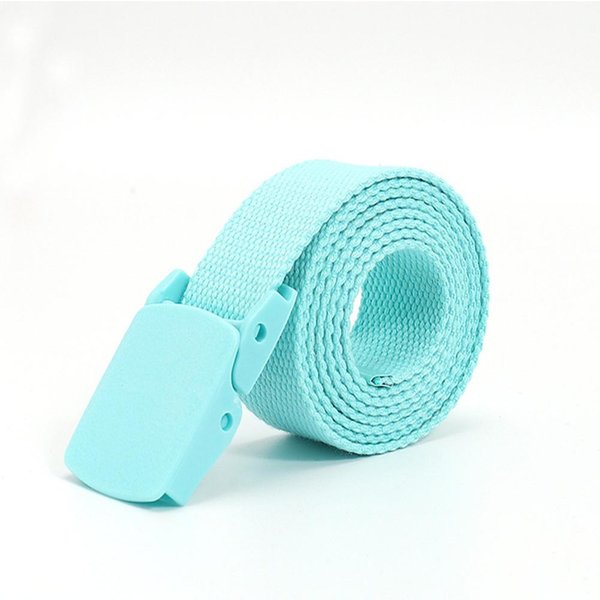 CinturóN TáCtico De Lona Colorido Unisex Moda Casual Lujo Tendencia Accesorios Para Jeans Juventud CinturóN De Nylon Bonito CinturóN 120Cm White-image