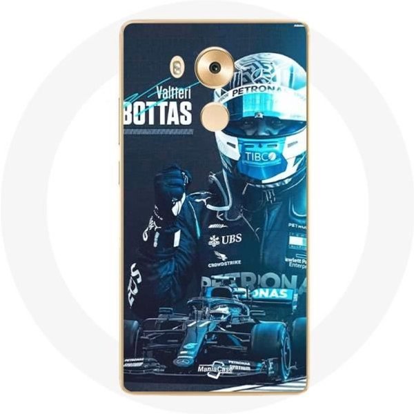 Funda Para Huawei Mate 8 FóRmula 1 Valtteri Bottas Piloto De F1 Negro-image