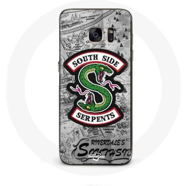 Funda Para Samsung Galaxy S6 Edge Logo Riverdale Serpientes Del Lado Sur-image